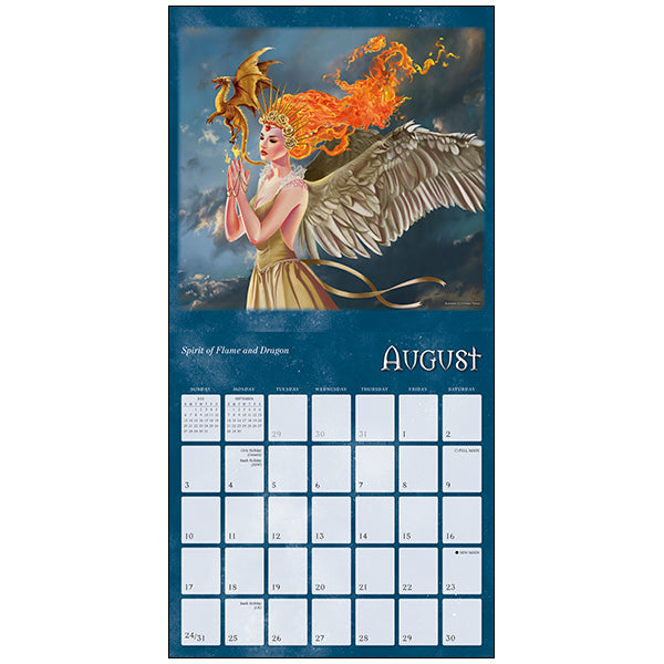 Dragon Witches - the Art of Nene Thomas 2025 Calendar