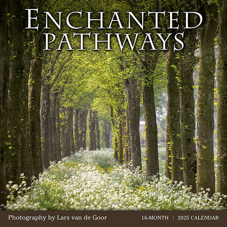 Enchanted Pathways 2025 Calendar, Photography by Lars van de Goor