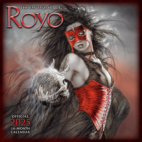 The Fantasy Art of Royo 2025 16 month Calendar