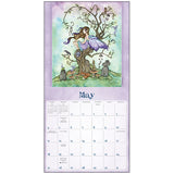 2025 The Faerie World of Amy Brown calendar with fairy art