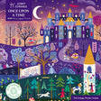 Jenny Zemanek 'Once Upon a Time' puzzle packaging with colorful castle design and sustainability logo.