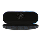 Inside of glasses case with Anne Stokes logo