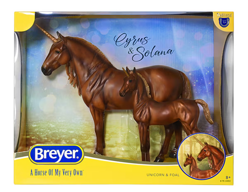 Breyer Cyrus & Solana Unicorn Figurine Set
