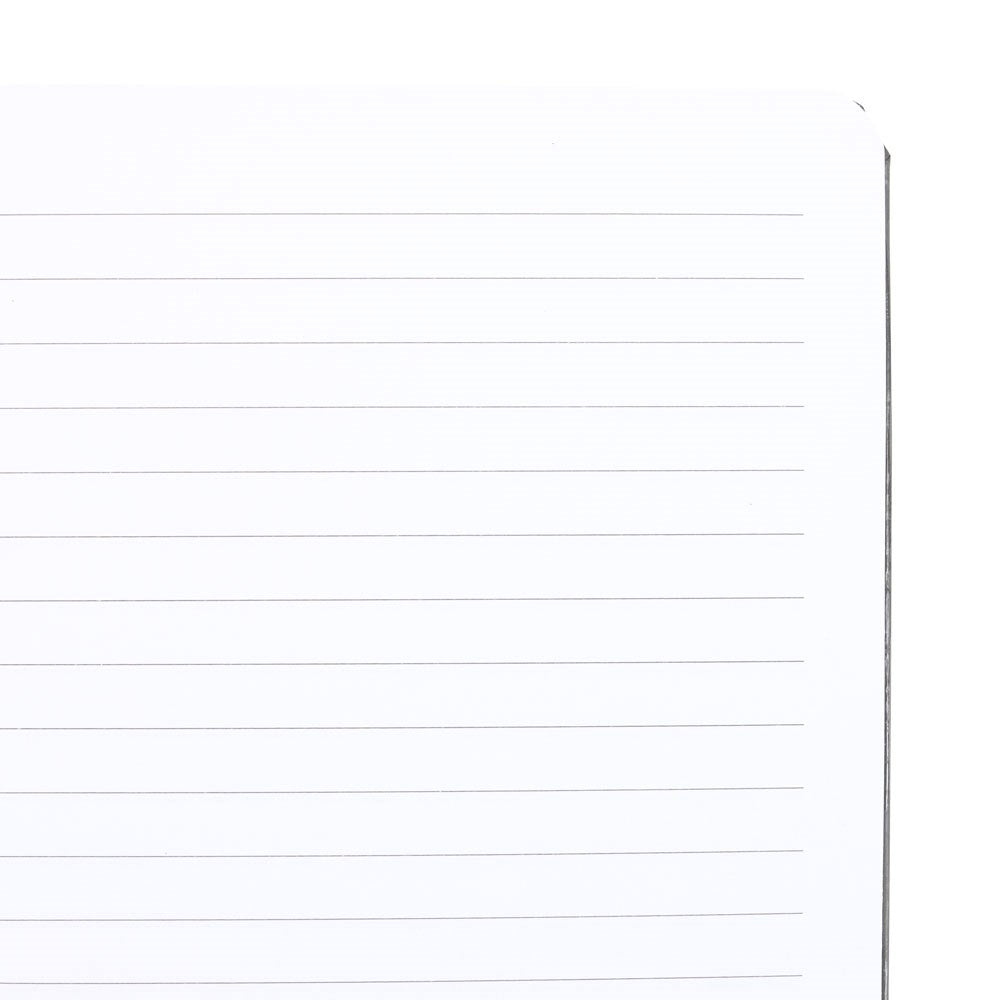 Lined paper in journal