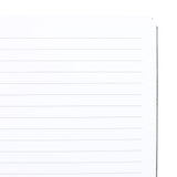 Lined paper in journal