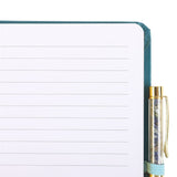 Lined journal pages