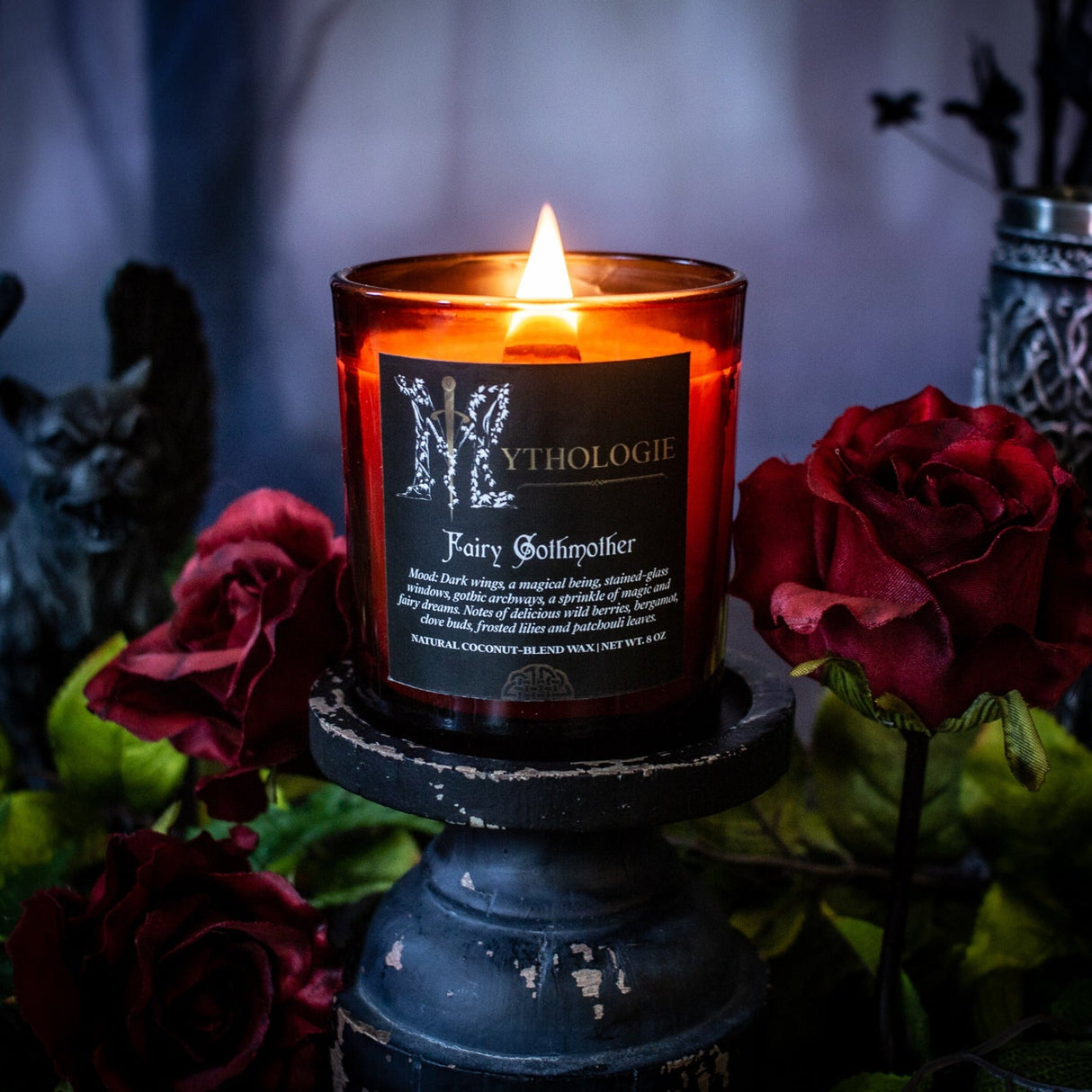 Fairy Gothmother Jar Candle
