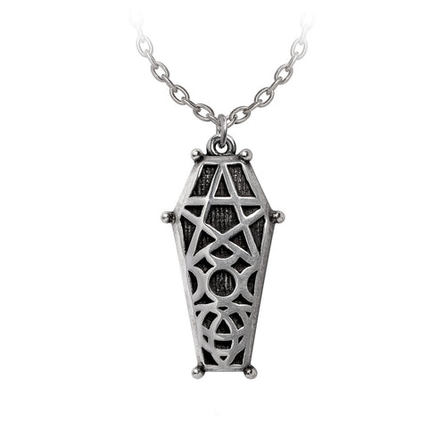 Hex Coffin Pendant