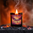 Candle labeled 'Phoenix' with a fiery background