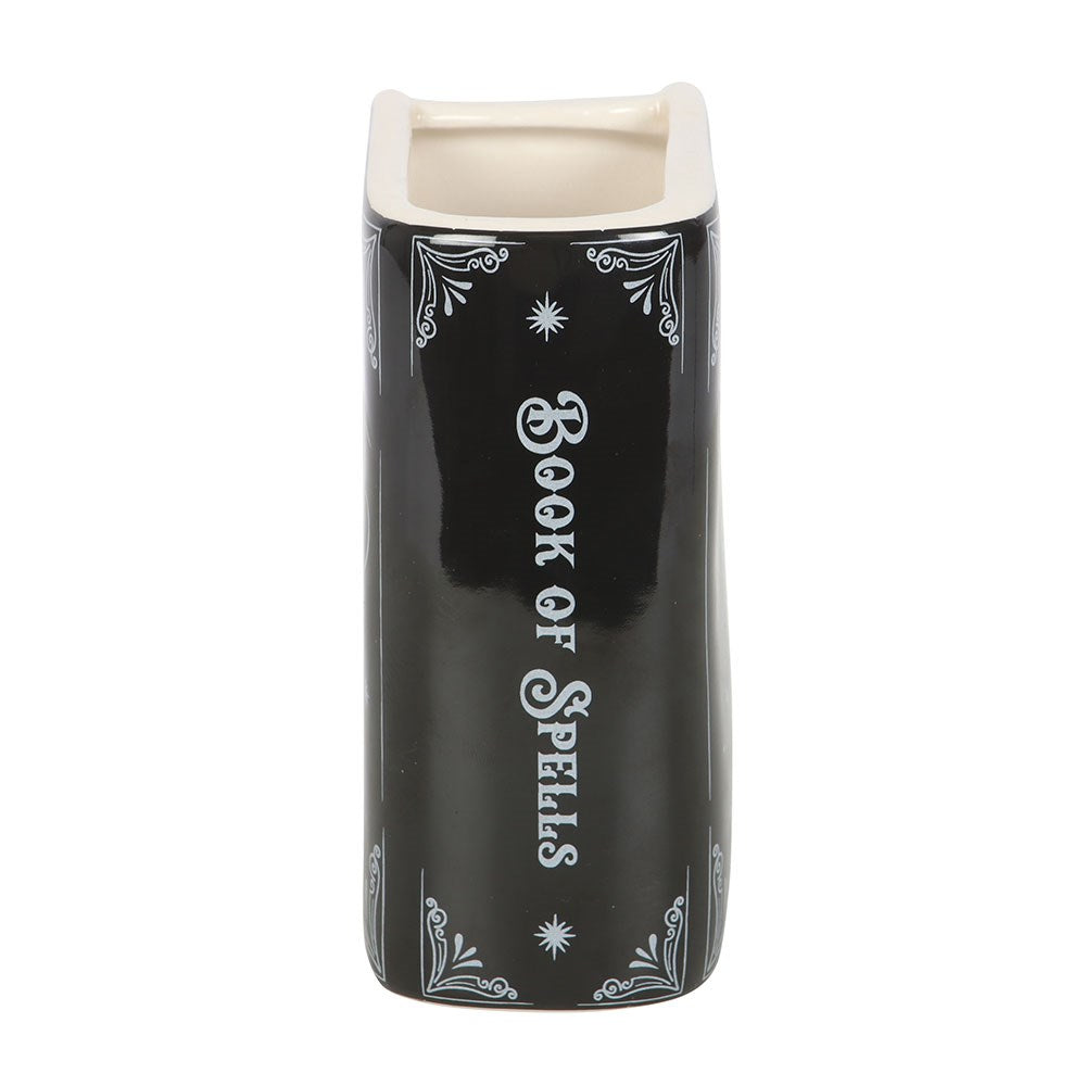 'Spine' of the Book of Spells ceramic flower vase