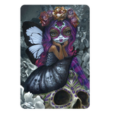 Day of the Dead magnet, lady with skull