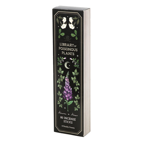 Library of Poisonous Plants 80 Incense Sticks collection