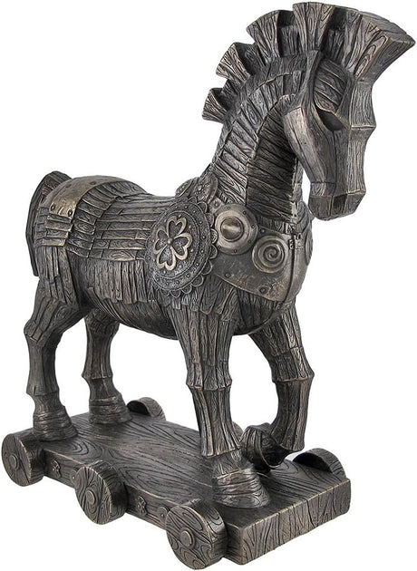 Figurine of the iconic Trojan Horse of Greek myth