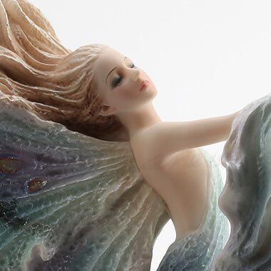 Where Moonbeams Fall Fairy Figurine in Color by Josephine Wall