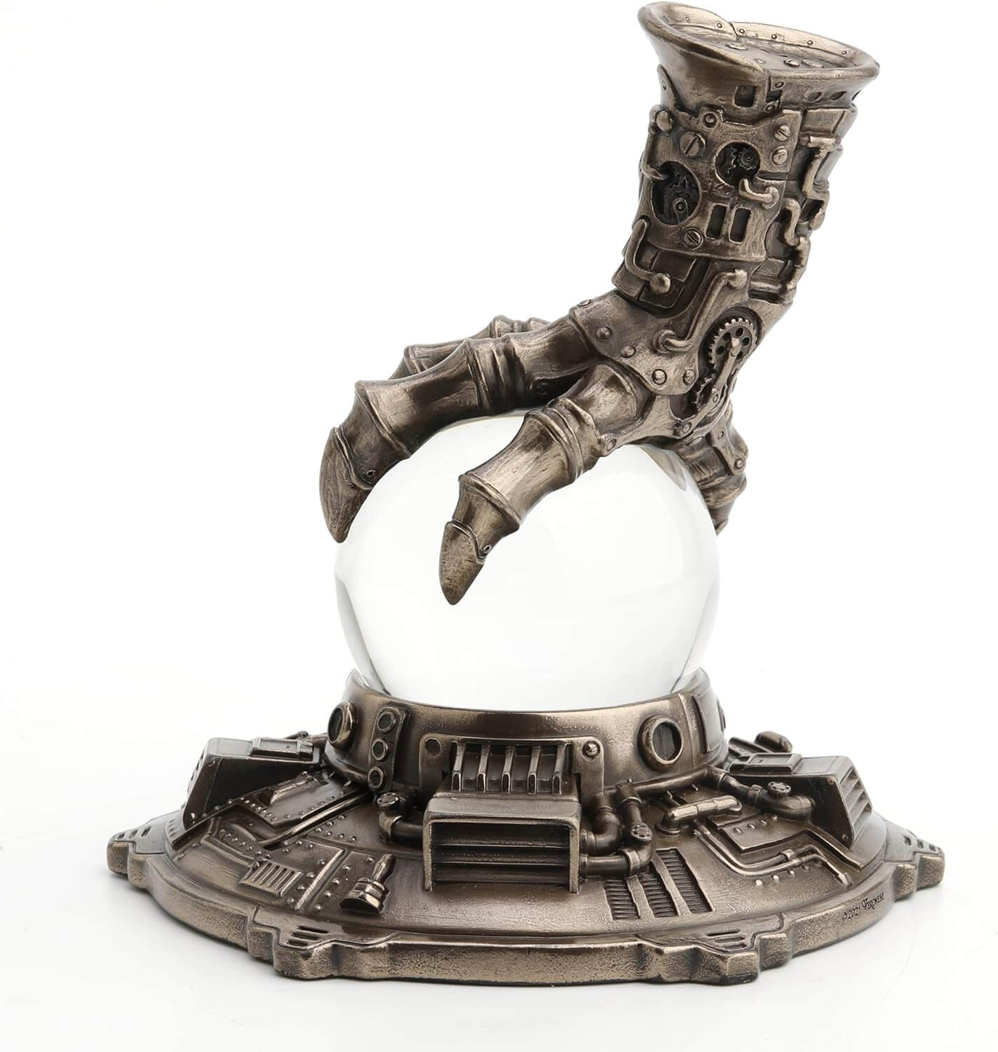 Steampunk Dragon Claw Crystal Ball With purchases Stand