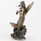 Queen Mermaid Fairy Holding Trident Figurine