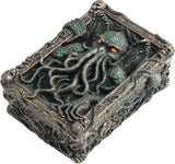 Decorative box with a Cthulhu design 