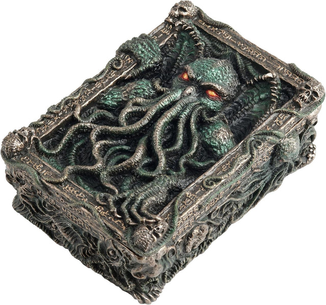 Decorative box with a Cthulhu design 