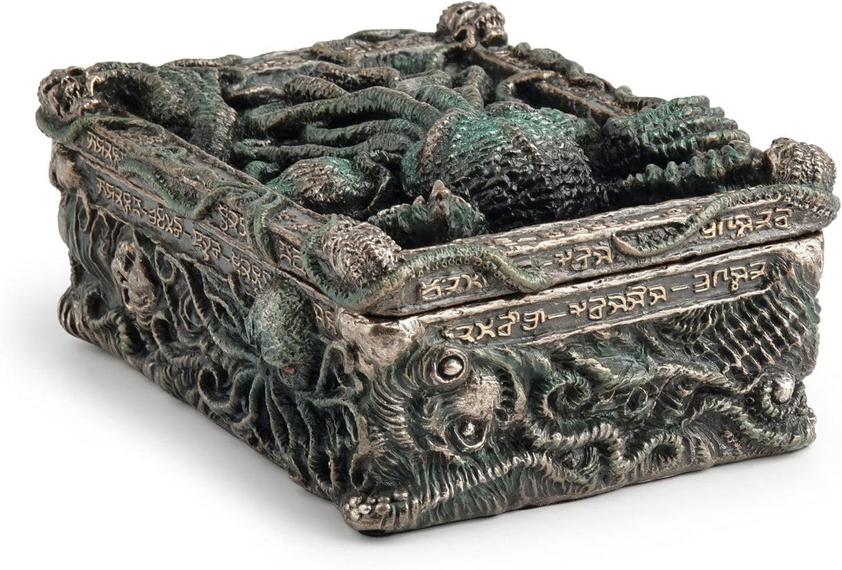 Decorative box with a Cthulhu design 