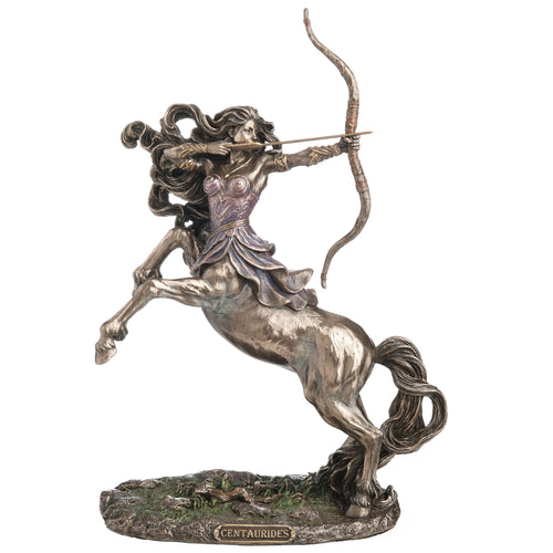 Rearing Centauride Drawing Bow Figurine