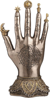 Decorative palm with astrological symbols 