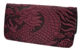 Dragon Leather Check Book Cover