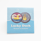 Lucky Duck collectible coin in titanium