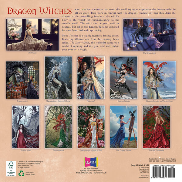 Nene Thomas Dragon Witch Calendar