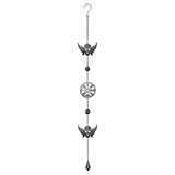 Wind chime with Norse Viking symbols