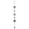 Wind chime with planchette and all seeing eye symbols