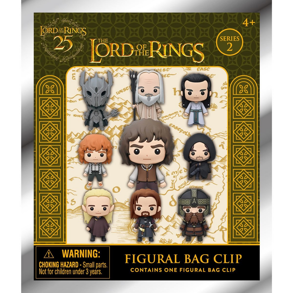Lord of the Rings Series 2 Foam 3D Bag Clips - Blind Boxes