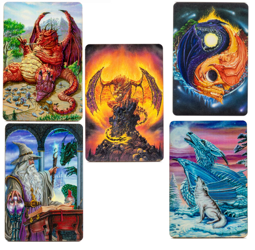 Ed Beard Jr. Dragon & Wizard Magnet Set