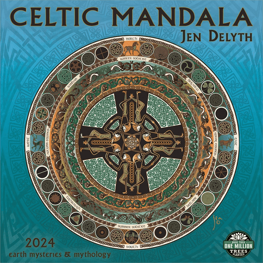 Celtic Mandela 2024 calendar by Jen Delyth