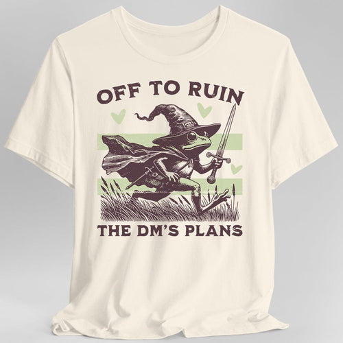 Froggy Off To Ruin The DM’s Plans T-Shirt