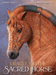 Oracle of the Sacred Horse by Kathy Pike with art by Laurie Prindle, showing a brown tribal patterned horse with a short beaded mane