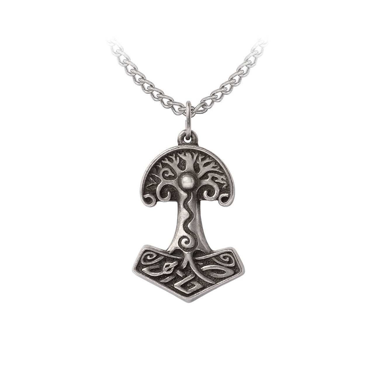Yggdrsil, Viking World Tree Pendant Necklace - Alchemy of England