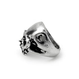 Pewter skull ring