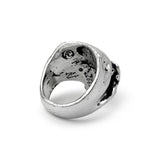 Pewter skull ring