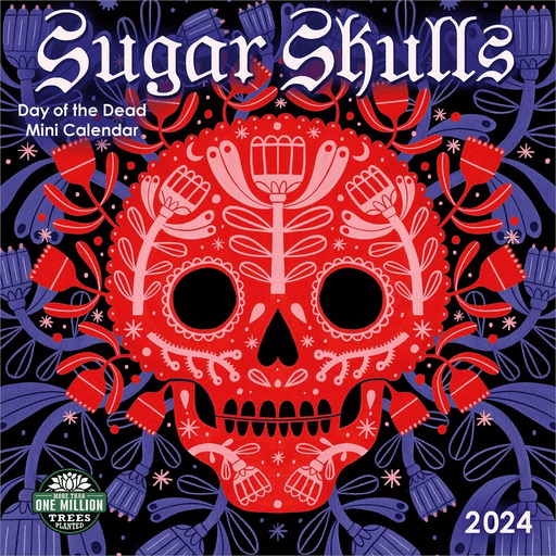 2024 Mini Sugar Skulls Day of the Dead Calendar