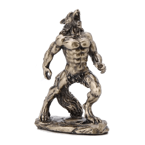 Lycanthrope Werewolf Moon Howl Figurine