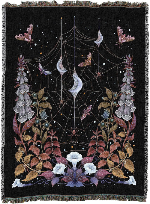 Witch Garden Tapestry Blanket