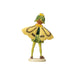 Cicecly Mary Barker Flower Fairy Figurine - boxwood themed in green and yellow
