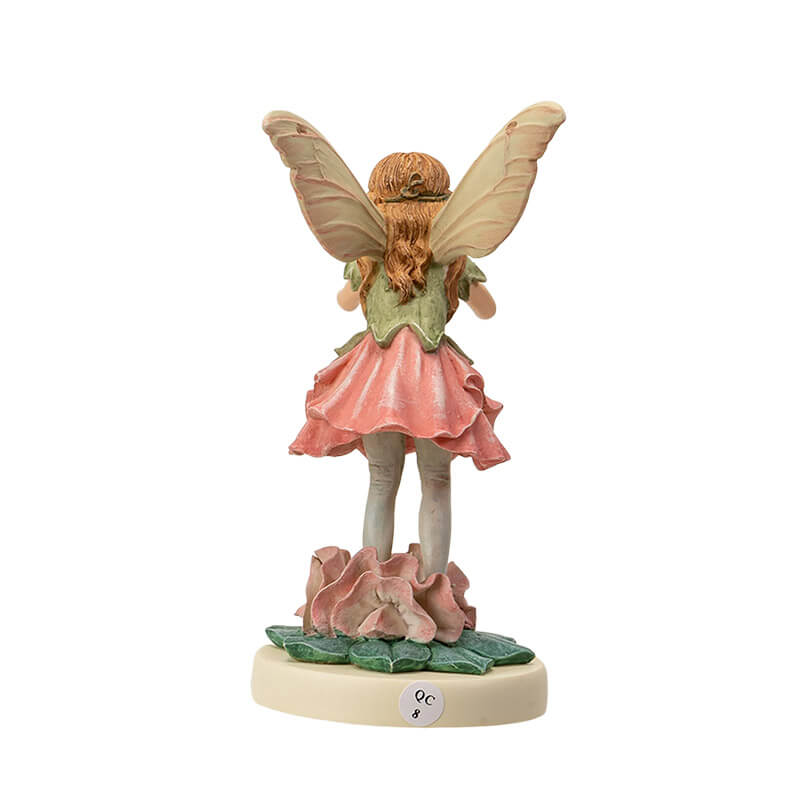 Sweet Pea Flower Fairy Figurine by Cicely Mark Barker - Garden
