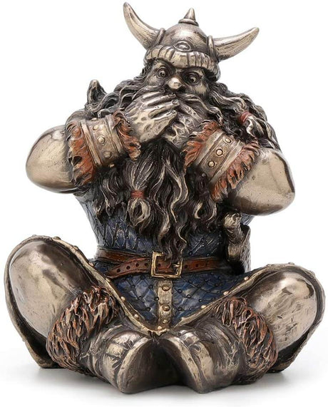 Hear, See, Speak No Evil Vikings Figurine