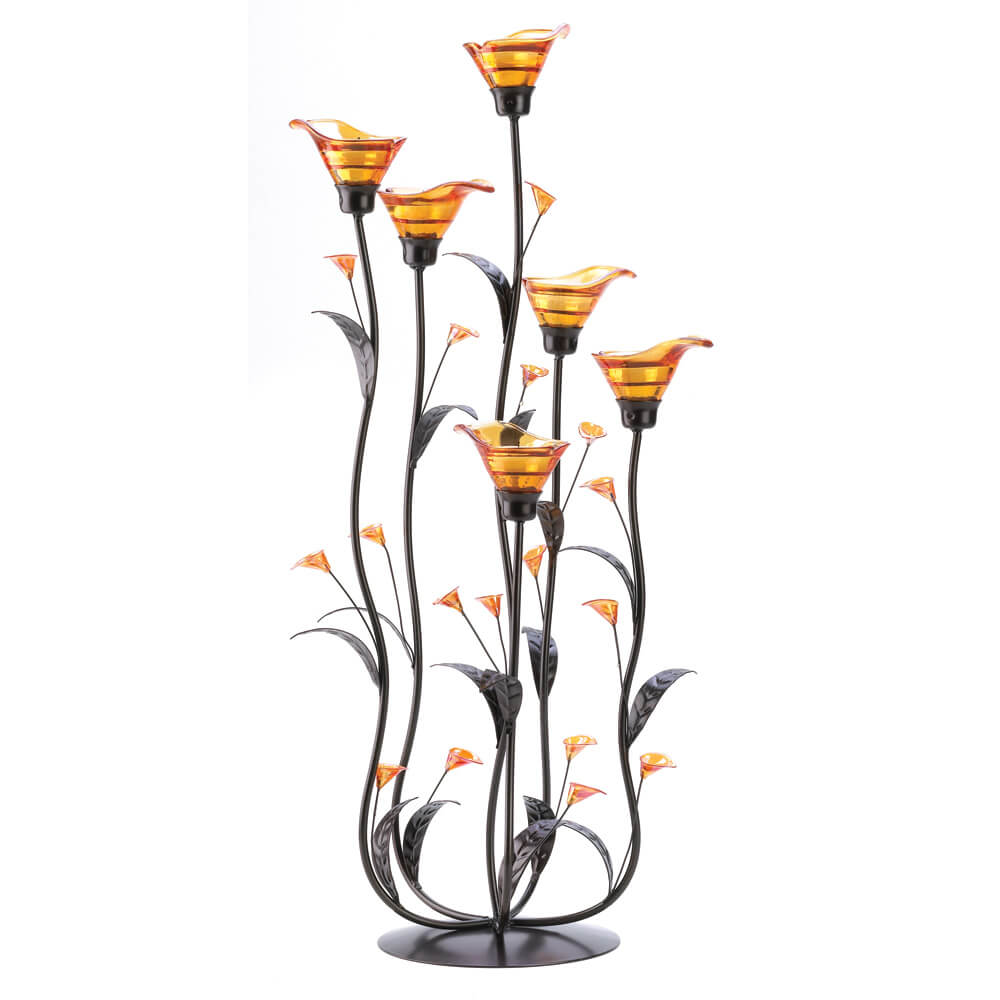 Dawn Lily Candle Wall Sconce - Candleholder - Floral Home Decor & Gifts —  FairyGlen Store