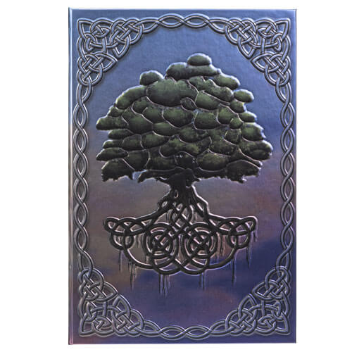 Celtic Tree of Life embossed journal