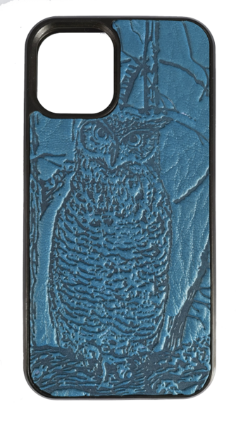 Horned Owl Leather iPhone Case