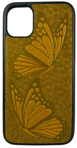 Butterfly Leather iPhone Case