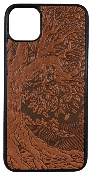 Tree of Life Leather iPhone Case