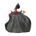 Jafar from Aladdin, back of the figurine with the swirling black cape